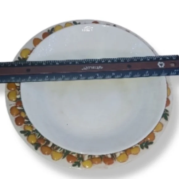 5pc Arnels Mushroom 10.5” Dinner Plates Handmade Ceramic Pottery Cottage Core - Picture 2 of 11